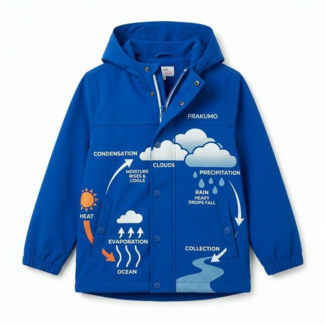 Prakuway Educational Blue Raincoat (Boy)