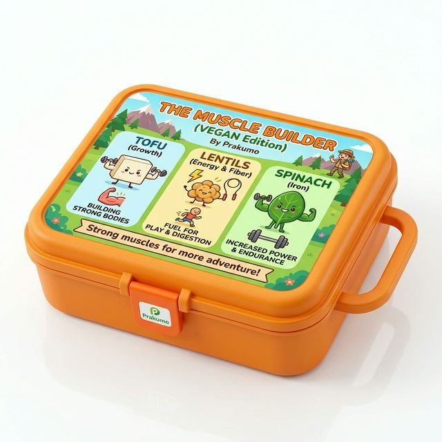 Vegan Muscle Builder Lunch Box